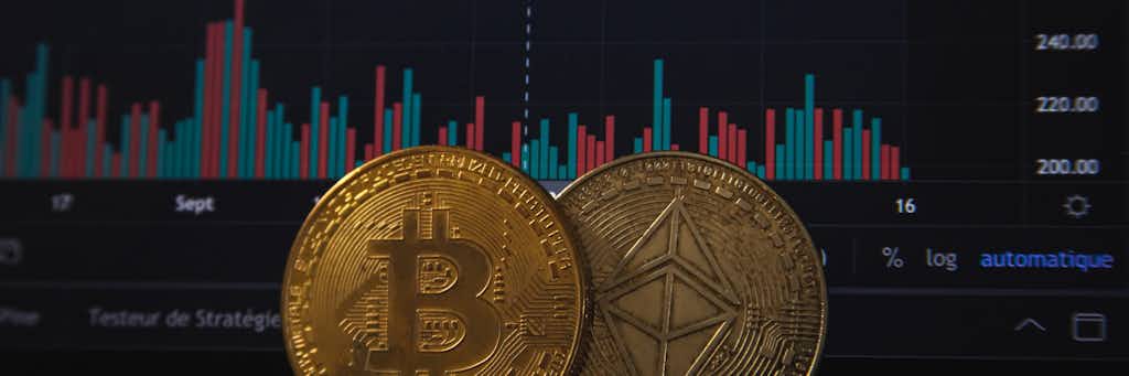 Bitcoin mit Chart